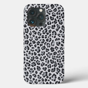 Funda Para iPhone 13 Pro Pattern Leopard Print Gray