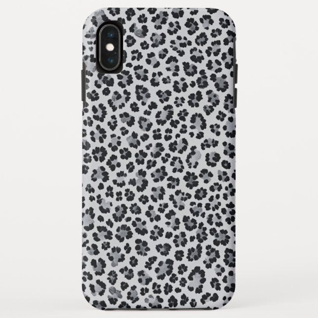 Funda De Case-Mate Para iPhone Pattern Leopard Print Gray (Reverso)