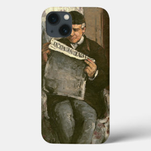 Funda Para iPhone 13 Paul Cezanne el   el padre del artista, leyendo el