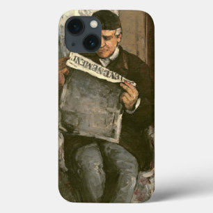 Funda Para iPhone 13 Paul Cezanne el   el padre del artista, leyendo el