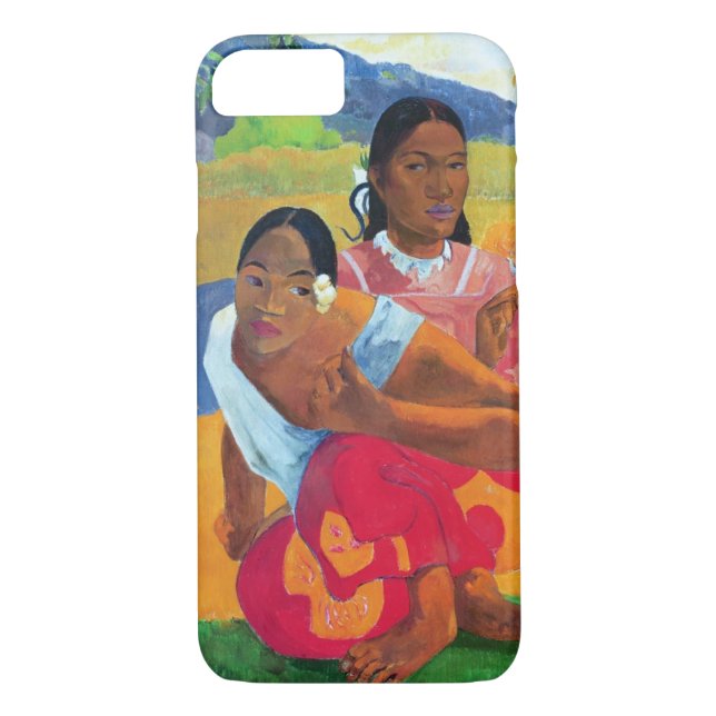Funda De Case-Mate Para iPhone Paul Gauguin el | Nafea Faaipoipo (cuando está (Reverso)