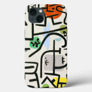 Funda Para iPhone 13 Paul Klee Rich Harbor Expresionismo Abstracto