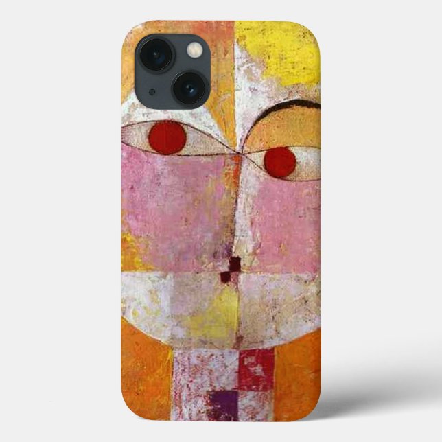 Funda De Case-Mate Para iPhone Paul Klee Senecio Painting (Reverso)