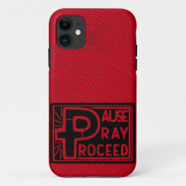 FUNDA PARA iPhone 11 PAUSA PRAY PROCEDE