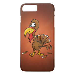 Funda Para iPhone 8 Plus/7 Plus Pavo de dibujos animados divertido