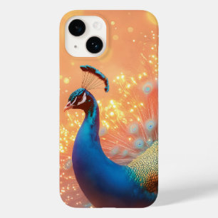 Funda Para iPhone 14 De Case-Mate Pavo de paz majestuoso con desplome vibrante