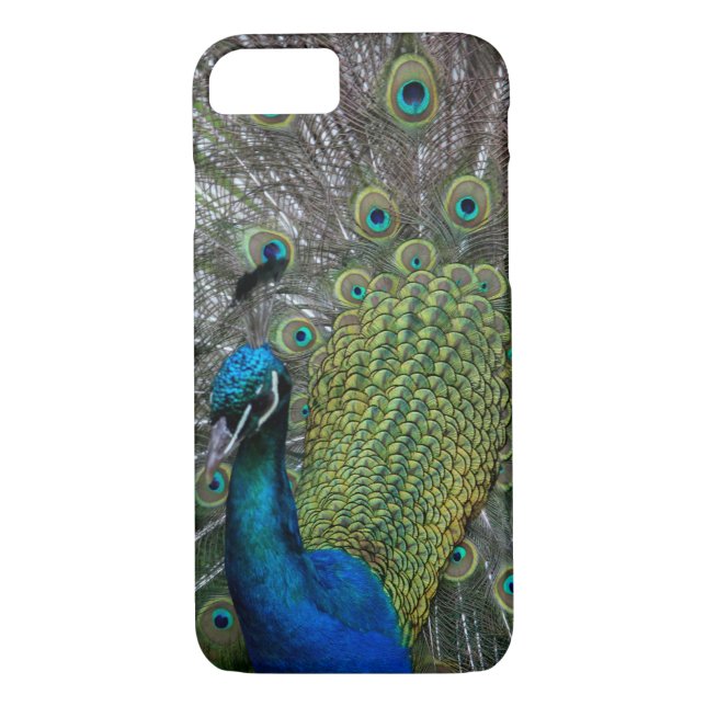 Funda De Case-Mate Para iPhone Pavo real (Reverso)