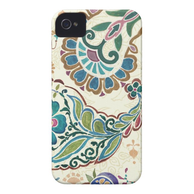 Funda De Case-Mate Para iPhone Pavo real caprichoso (Atrás)
