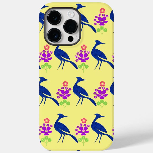 Funda De Case-Mate Para iPhone pavo real entrante (Reverso )