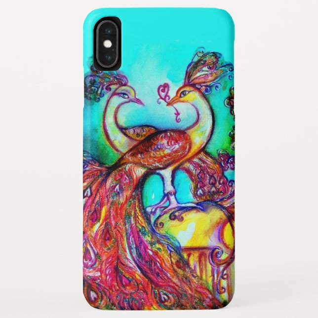 FUNDA DE Case-Mate PARA iPhone PAVOS REALES ENAMORADOS (Reverso)