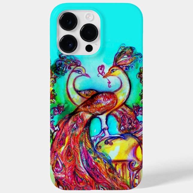 FUNDA DE Case-Mate PARA iPhone PAVOS REALES ENAMORADOS (Reverso)