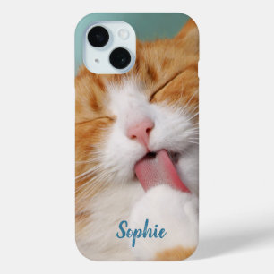 Funda Para iPhone 15 Paw Liceo Cat