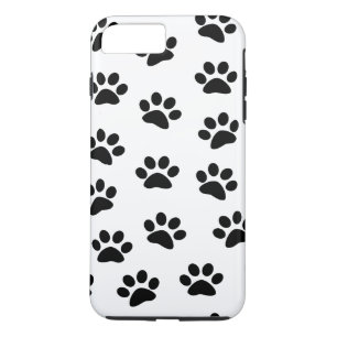 Funda Para iPhone 8 Plus/7 Plus PAWPRINTS (impresiones) de la pata del perro de