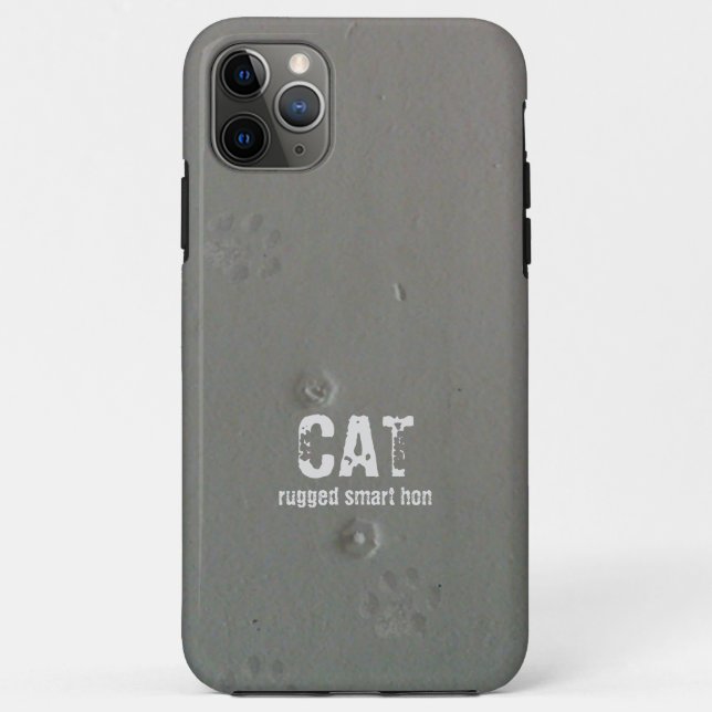 Funda De Case-Mate Para iPhone Paws on Concrete (Reverso)
