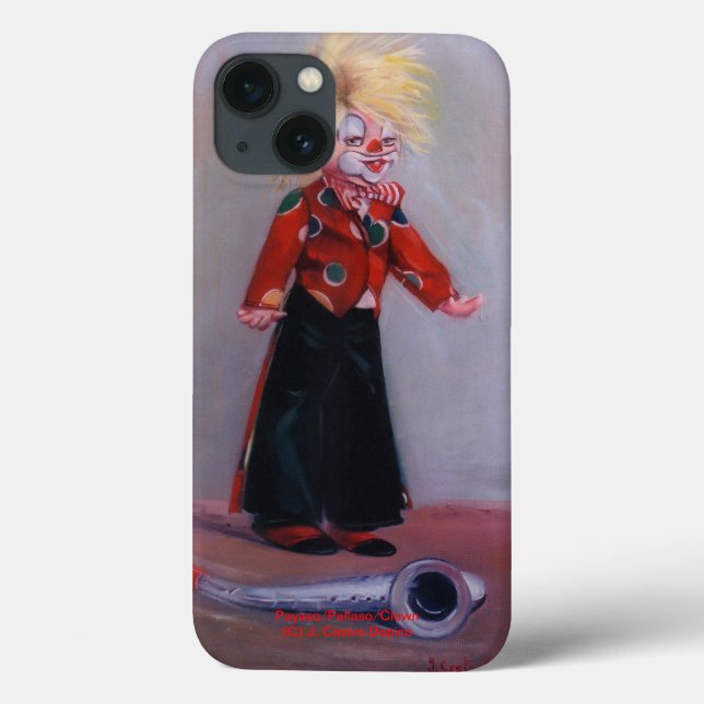 Funda De Case-Mate Para iPhone Payaso/Pallaso/Clown (Reverso)