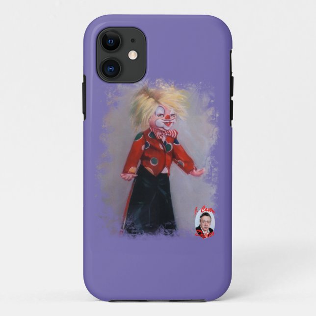 Funda De Case-Mate Para iPhone Payaso/Pallaso/Clown (Reverso)
