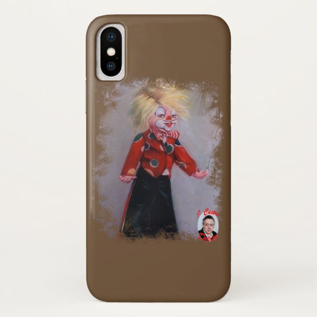 Funda De Case-Mate Para iPhone Payaso/Pallaso/Clown (Reverso)