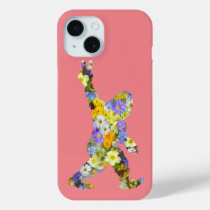 Funda Para iPhone 15 Paz Amor Floral Pie Grande  