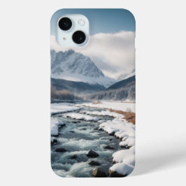 Funda Para iPhone 15 Mini Paz de Invierno