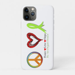 Funda Para iPhone 11 Pro Peace Love and Hope