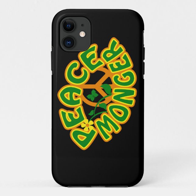 Funda De Case-Mate Para iPhone Peace Monger iPhone 5 Funda-Mate (Reverso)