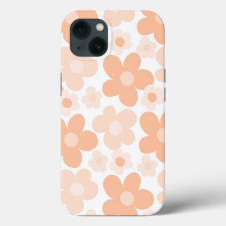 Funda Para iPhone 13 Peachy Daisies Retro Dream #1 #retro #decoración #