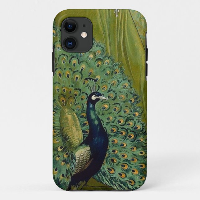 Funda De Case-Mate Para iPhone Peacock (Reverso)