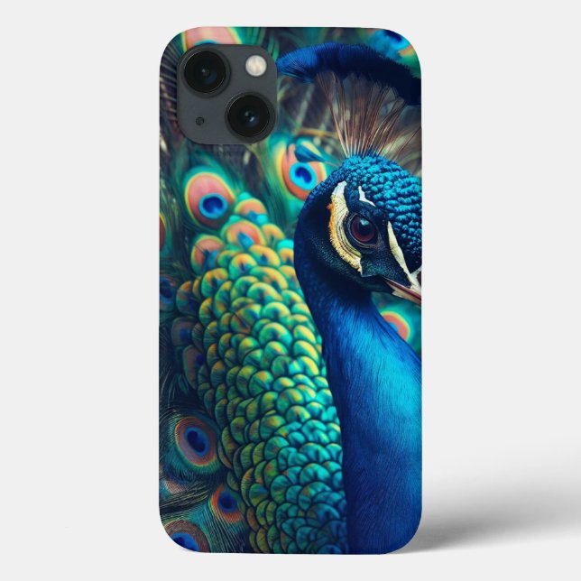 Funda De Case-Mate Para iPhone Peacock (Reverso)