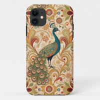 Peacock Art Morris Style