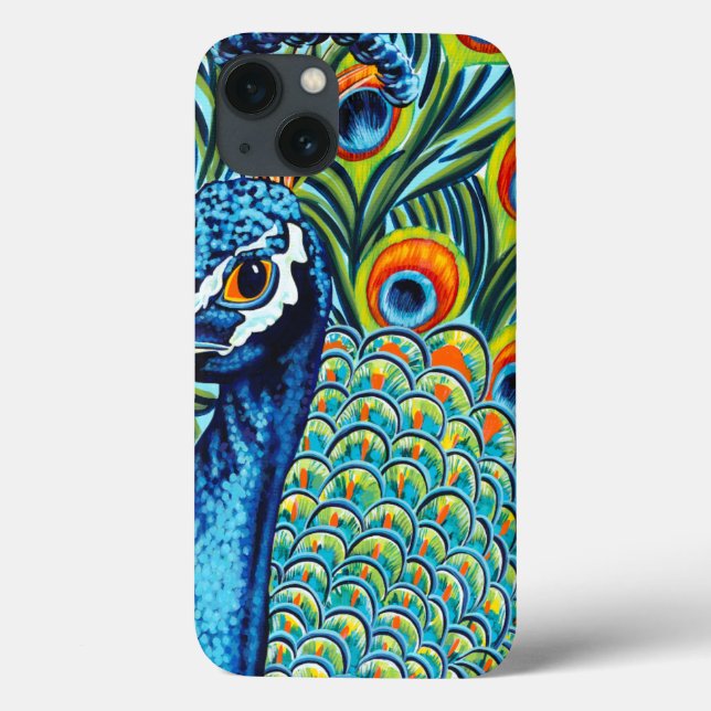 Funda De Case-Mate Para iPhone Peacock I (Reverso)