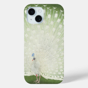 Funda Para iPhone 15 Peacock por la impresión japonesa de Ohara Koson