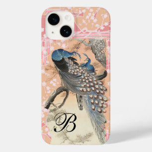 Funda Para iPhone 14 De Case-Mate PEACOCKS,SAKURA BLANCA ROSA FLORES DE flores japon