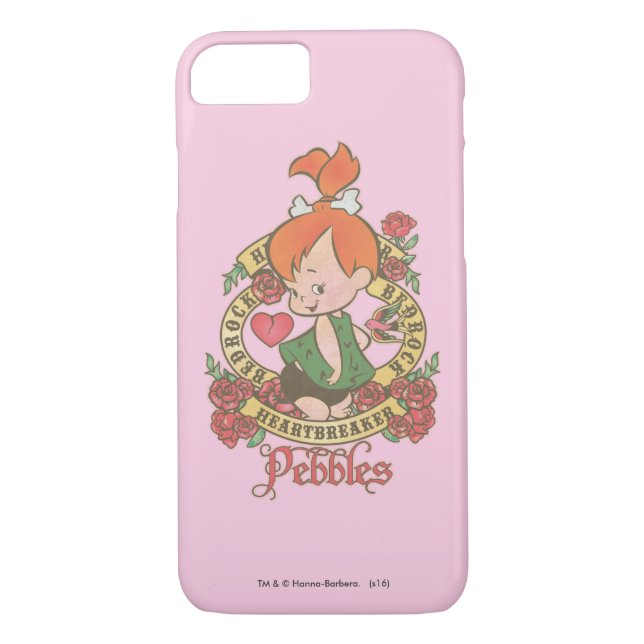 Funda De Case-Mate Para iPhone PEBBLES™ Heartbreaker (Reverso)