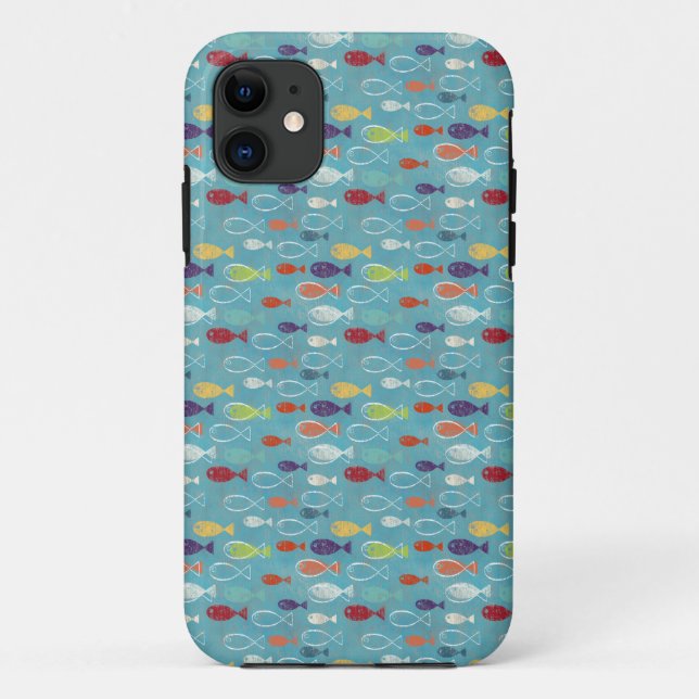 Funda De Case-Mate Para iPhone Peces (Reverso)