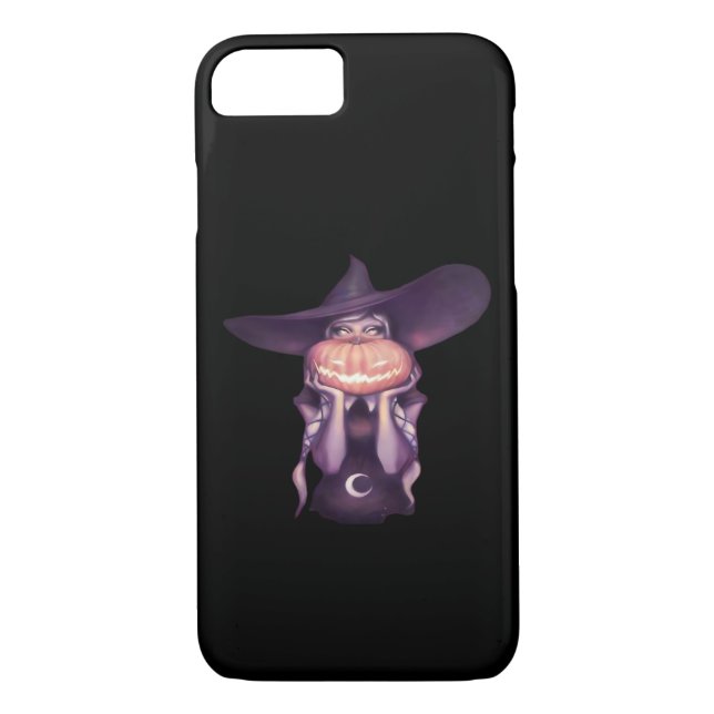 Funda De Case-Mate Para iPhone Peekabo Pumpkin (Reverso)