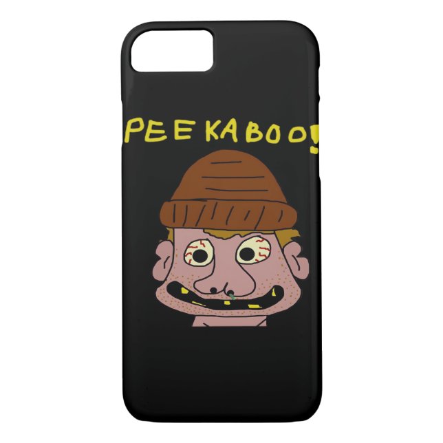Funda De Case-Mate Para iPhone Peekabo Weird Man (Reverso)