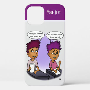 Funda Para iPhone 12 Pegado en lápiz flexible