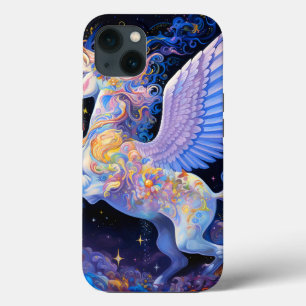 Funda Para iPhone 13 Pegasus Fantasy Art