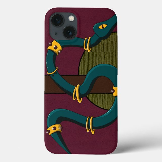 Funda De Case-Mate Para iPhone Pegatina Carré Snake (Reverso)