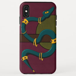 Funda Para iPhone XS Max Pegatina Carré Snake
