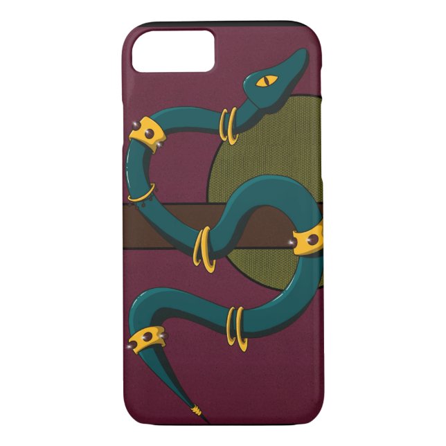 Funda De Case-Mate Para iPhone Pegatina Carré Snake (Reverso)