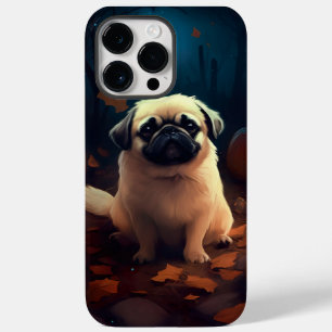 Funda Para iPhone 14 Pro Max De Case-Mate Pekinés de Halloween con calabazas aterradoras