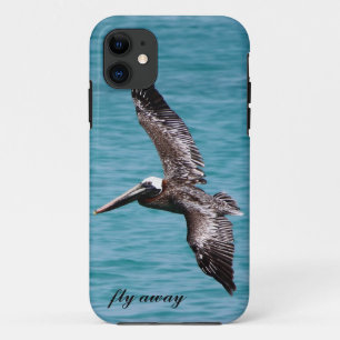 Funda Para iPhone 11 Pelícano en vuelo