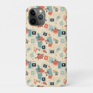 Funda Para iPhone 11 Pro Película de diapositiva de mediados de siglo Flora