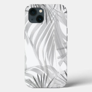 Funda Para iPhone 13 Película de palma monocroma 1 #arte tropical