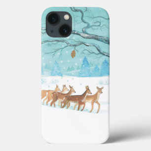Funda Para iPhone 13 Pelletería en invierno