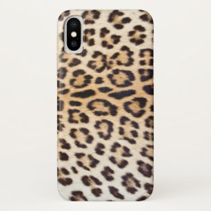 Funda Para iPhone X Pelo del leopardo