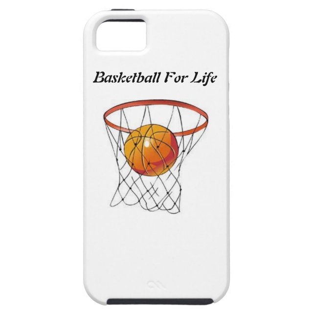 Funda De Case-Mate Para iPhone Pelota de baloncesto (Atrás)