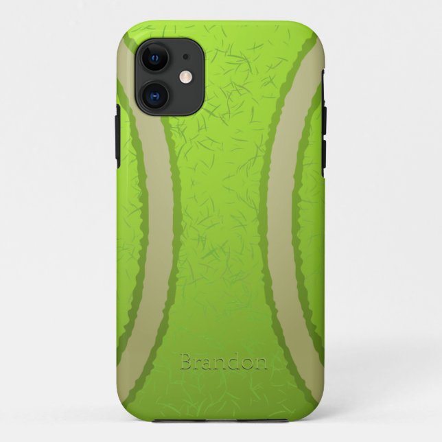 Funda De Case-Mate Para iPhone Pelota de tenis (Reverso)