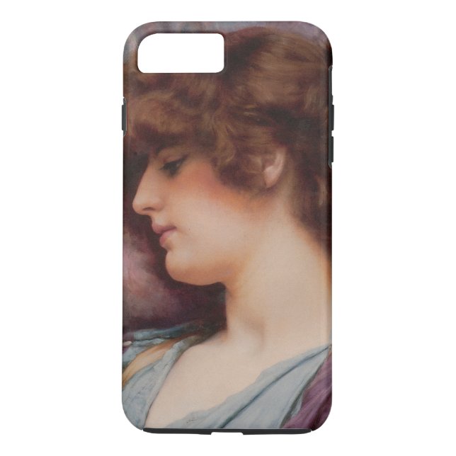 Funda De Case-Mate Para iPhone Pensamientos Lejanos por John William Godward (Reverso)